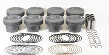Load image into Gallery viewer, Mahle MS Piston Set SBF 410ci 4.040in Bore 4.000in Stroke 6.2in Rod .927 Pin -20cc 10.2 CR Set of 8
