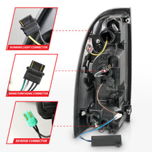 Load image into Gallery viewer, ANZO 05-15 Toyota Tacoma Full LED Tail Lights w/Light Bar Sequential Black Housing Smoke Lens
