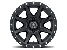Load image into Gallery viewer, ICON Rebound Pro 17x8.5 6x5.5 25mm Offset 5.75in BS 93.1mm Bore Satin Black Wheel
