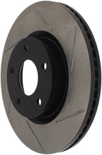 Load image into Gallery viewer, StopTech Power Slot 03-05 350Z / 03-04 G35 / 03-05 G35X SportStop Slotted Front Left Rotor
