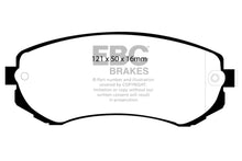 Load image into Gallery viewer, EBC 89-96 Nissan 240SX 2.4 (4 Lug) Ultimax2 Front Brake Pads
