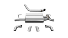 Load image into Gallery viewer, Corsa 18+ Jeep Wrangler JL 2.5in Dual Rear Turn Down Exit Sport Axle-Back Exhaust
