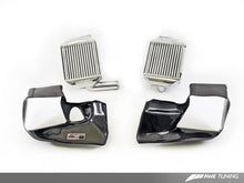 Load image into Gallery viewer, AWE Tuning Audi 2.7T Performance Intercooler Kit - w/Carbon Fiber Shrouds
