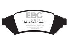 Load image into Gallery viewer, EBC 04 Pontiac Grand Prix 3.8 Yellowstuff Front Brake Pads
