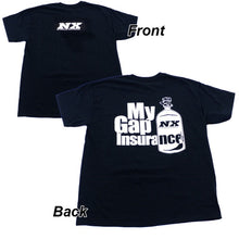 Load image into Gallery viewer, Nitrous Express Gap Insurance T-Shirt XL - Black
