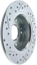 Load image into Gallery viewer, StopTech Select Sport Drilled &amp; Slotted Rotor - Rear Left
