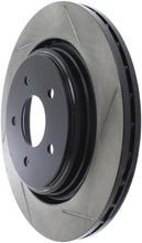 Load image into Gallery viewer, StopTech Power Slot 06-08 Cadillac XLR/XLR-V / 06-10 Chevy Corvette (Z51) Rear Left Slotted Rotor
