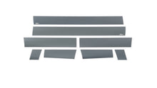 Load image into Gallery viewer, Putco 07-14 Cadillac Escalade - 6in Wide (8pcs) Black Platinum Rocker Panels
