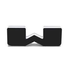 Load image into Gallery viewer, ORACLE Lighting Universal Illuminated LED Letter Badges - Matte Black Surface Finish - W
