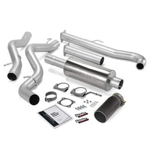 Load image into Gallery viewer, Banks Power 01-04 Chevy 6.6L Ec/CCSB Monster Exhaust System - SS Single Exhaust w/ Black Tip
