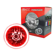 Load image into Gallery viewer, Oracle Pre-Installed Lights 7 IN. Sealed Beam - Red Halo

