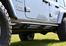 Load image into Gallery viewer, N-Fab Trail Slider Steps 2020 Jeep Wrangler Gladiator JT 4 Door All Beds - SRW - Textured Black
