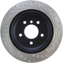 Load image into Gallery viewer, StopTech 9/07-09 BMW 328 / 06 BMW 325 E90 AWD Slotted &amp; Drilled Right Rear Rotor
