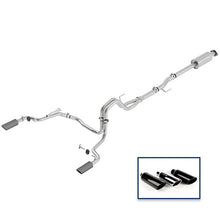 Load image into Gallery viewer, Ford Racing 15-18 F-150 5.0L Cat-Back Extreme Exhaust System Rear Exit w/ Carbon Fiber Tips
