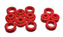 Load image into Gallery viewer, Energy Suspension 87-96 Dodge Dakota 2WD Red Body (Cab) Mount Set

