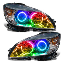 Load image into Gallery viewer, Oracle 08-11 Mercedes Benz C-Class Pre-Assembled Headlights Chrome Housing ColorSHIFT w/o Controller
