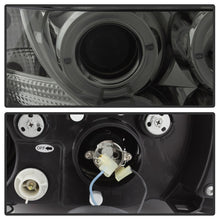 Load image into Gallery viewer, Spyder BMW Z3 96-02 Projector Headlights LED Halo Smoke High H1 Low H1 PRO-YD-BMWZ396-HL-SM
