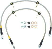 Load image into Gallery viewer, StopTech 90-93 Acura Integra / 90-91 Honda CRX Si Rear Disc Rear SS Brake Lines
