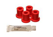 Load image into Gallery viewer, Energy Suspension .500 ID x 1.163 OD (Bushing Dims) Red Universal Link - Flange Type Bushiings
