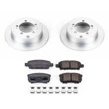 Load image into Gallery viewer, Power Stop 04-06 Mitsubishi Lancer Rear Z17 Evolution Geomet Coated Brake Kit
