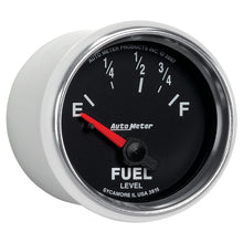 Load image into Gallery viewer, AutoMeter Gauge Fuel Level 2-1/16in. 73 Ohm(e) to 10 Ohm(f) Elec Gs
