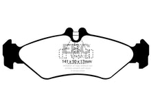 Load image into Gallery viewer, EBC 02-03 Mercedes-Benz Commercial Sprinter Box Van (ATE Rears) Greenstuff Rear Brake Pads

