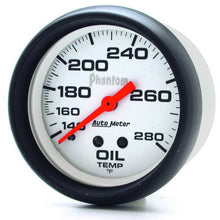 Load image into Gallery viewer, AutoMeter Gauge Oil Temp 2-5/8in. 140-280 Deg. F Mechanical Phantom
