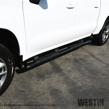 Load image into Gallery viewer, Westin 2019 Chevrolet Silverado/Sierra 1500 Crew Cab Non LD PRO TRAXX 5 Oval Nerf Step Bars - Black
