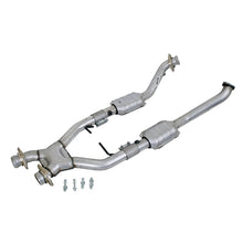 Load image into Gallery viewer, BBK 96-98 Mustang 4.6 Cobra High Flow X Pipe With Catalytic Converters - 2-1/2
