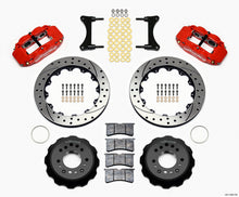 Load image into Gallery viewer, Wilwood Narrow Superlite 6R Front Hat Kit 12.88in Drill Red 93-96 Mazda RX7
