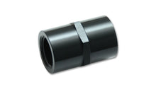 Load image into Gallery viewer, Vibrant 1/4in NPT Female Pipe Coupler Fitting - Aluminum
