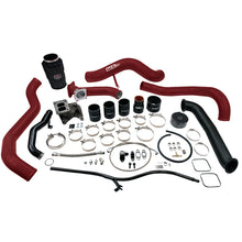 Load image into Gallery viewer, Wehrli 01-04 Chevrolet 6.6L LB7 Duramax S300 Turbo Install Kit (No Turbo) - WCFab Red
