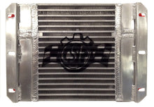 Load image into Gallery viewer, CSF Dual Fluid Bar &amp; Plate HD Oil Cooler w/9in SPAL Fan (1/3 &amp; 2/3 Partition) - 13.8in L x 10in H
