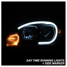 Load image into Gallery viewer, xTune 06-13 Chevrolet Impala LED Light Bar Headlights - Black (PRO-JH-CIM06-LB-BK)
