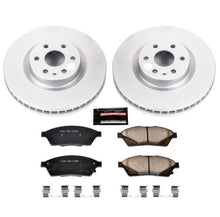 Load image into Gallery viewer, Power Stop 10-16 Cadillac SRX Front Z17 Evolution Geomet Coated Brake Kit
