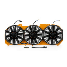 Load image into Gallery viewer, Mishimoto 89-01 Jeep Cherokee XJ 4.0L Performance Aluminum Fan Shroud w/o Controller - Gold

