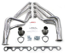 Load image into Gallery viewer, JBA 65-73 Ford Mustang 260-302/71-73 Ford 260-351W SBF 1-5/8in Primary Silver Ctd Long Tube Header
