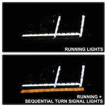 Load image into Gallery viewer, Spyder 08-15 Audi TT Halogen Projector Headlights w/Seq Turn Signal - Black (PRO-YD-ATT08-BK)
