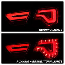 Load image into Gallery viewer, xTune 14-18 Chevy Impala (Excl 14-16 Limited) LED Tail Lights - Red Clear (ALT-JH-CIM14-LBLED-RC)

