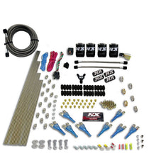 Load image into Gallery viewer, Nitrous Express 8 Cyl Shark Direct Port 4 Solenoids Nitrous Kit (200-600HP) w/o Bottle
