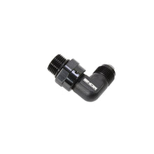 Load image into Gallery viewer, Snow -8 ORB to -8AN 90 Degree Swivel Fitting (Black)

