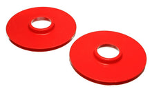 Load image into Gallery viewer, Energy Suspension 97-06 Jeep Wrangler YJ &amp; TJ Red Rear Coil Spring Isolator Set
