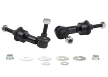 Load image into Gallery viewer, Whiteline 5/05+ Ford Focus / 04+ Mazda 3 BK Rear Swaybar Link Kit H/Duty Adj Steel Ball
