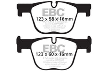 Load image into Gallery viewer, EBC 12+ BMW ActiveHybrid 3 3.0 Turbo Greenstuff Rear Brake Pads

