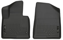 Load image into Gallery viewer, Husky Liners 13-15 Hyundai Sante Fe Sport/Sport 2.0T WeatherBeater Front Row Black Floor Liners
