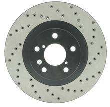 Load image into Gallery viewer, StopTech 02-10 WRX Drilled Left Front Rotor
