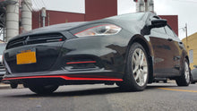 Load image into Gallery viewer, Rally Armor 13-16 Dodge Dart Black UR Mud Flap w/ Red Logo
