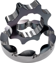 Load image into Gallery viewer, Boundary 2011+ Ford Coyote Mustang/GT350 Billet Black Oil Pump Gear - Vane Ported MartenWear Treated
