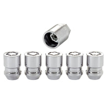 Load image into Gallery viewer, McGard Wheel Lock Nut Set - 5pk. (Cone Seat) M12X1.25 / 3/4 Hex / 1.28in. Length - Chrome
