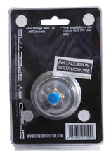 Load image into Gallery viewer, Spectre Fuel Pressure Gauge (Liquid Filled) 0-15psi
